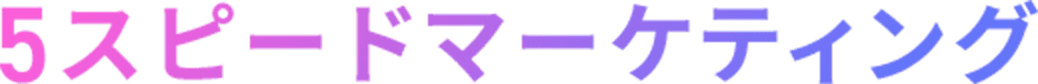 5スピードマーケティング